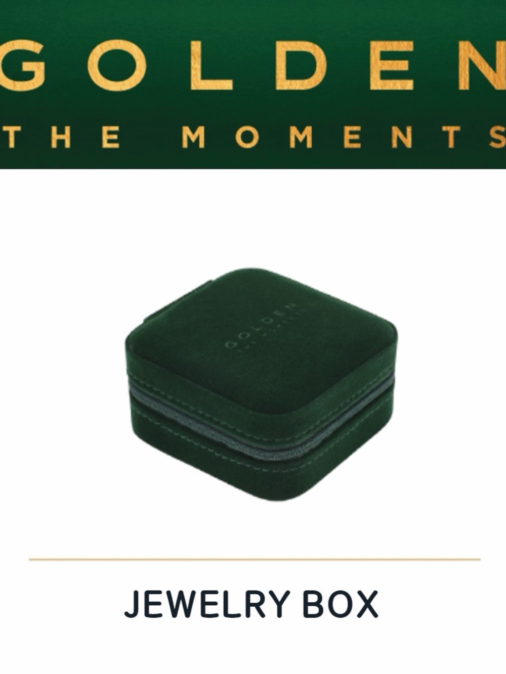Jungkook GOLDEN: The Moments Jewelry Box